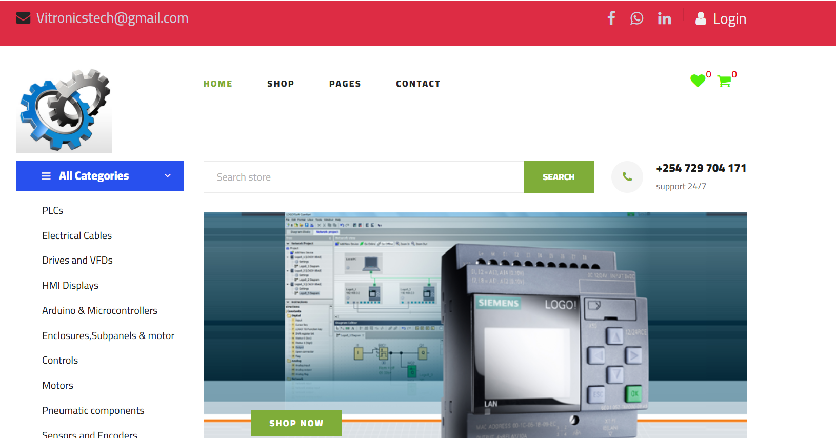 Industrial Automation E-commerce